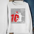 Kids Distressed 10 Year Old 10Th Basketball Birthday Slam Dunk Sweatshirt Gifts for Old Women