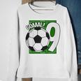 Kids Goaaal 9Th Birthday 9 Year Old Soccer Player Sweatshirt Gifts for Old Women