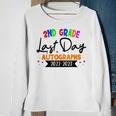 Last Day Of School 2023 Autograph 2Nd Grade Graduation Party Sweatshirt Gifts for Old Women