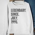 Legendary Since July 1995 27 Year Old 27Th Birthday Gifts Sweatshirt Gifts for Old Women