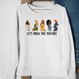 Lets Doula This Together Proud Doula Postpartum Childbirth Sweatshirt Gifts for Old Women