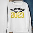 Master Degree Graduation Gifts Mastered It 2023 Graduate Sweatshirt Gifts for Old Women
