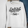Motor City Muscle Car Detroit Novelty Gift Sweatshirt Gifts for Old Women