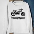 Motorpsycho Motorcycle Cafe Racer Biker Vintage Car Gift Idea Biker Funny Gifts Sweatshirt Gifts for Old Women