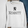 Nesbitt Clan Scottish Family Name Scotland Heraldry Sweatshirt Gifts for Old Women