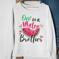 One In A Melon Brother Summer Birthday Party Matching Sweatshirt Gifts for Old Women