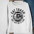 Opossum Eat Trash Get Hit By A Car Vintage Funny Possum Sweatshirt Gifts for Old Women