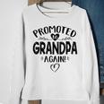 Promoted To Grandpa Again Baby Announcement Gift Gift For Mens Sweatshirt Gifts for Old Women