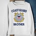 Proud Us Coast Guard Brother Military Pride Gift For Mens Pride Month Funny Designs Funny Gifts Sweatshirt Gifts for Old Women