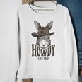 Retro Howdy Easter Bunny Cowboy Western Country Cowgirl Sweatshirt Gifts for Old Women