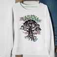 Retro Lahaina Strong Love Maui Support Hawaii Trees Sweatshirt Gifts for Old Women