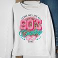 Retro Leopard Love Me Like 90S Country Song Western Cowgirl Sweatshirt Gifts for Old Women