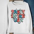 Retro Party In The Usa 4Th Of July America Fourth Of July Usa Funny Gifts Sweatshirt Gifts for Old Women