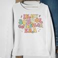 In My School Counselor Era Retro Back To School Counseling Sweatshirt Gifts for Old Women