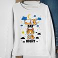 Sleep All Day Play Games All Night Dog Night Corgi Pc Gamer Sweatshirt Gifts for Old Women