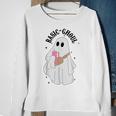 Spooky Season Cute Ghost Halloween Costume Basic Ghoul Sweatshirt Gifts for Old Women