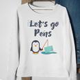 Sports 'S Lets Go Pens Hockey Penguins Sweatshirt Gifts for Old Women