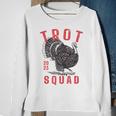 Trot Squad 2023 Fun Thanksgiving Day Turkey Trot Team Sweatshirt Gifts for Old Women