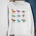 Types Of Dinosaurs Educational Sweatshirt Gifts for Old Women