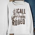 Vintage And They Call The Thing Rodeo Country Cowgirl Cowboy Sweatshirt Gifts for Old Women