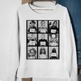 Vintage Scary Horror Movie Halloween Character Autumn Sweatshirt Gifts for Old Women