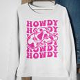 Vintage White Howdy Rodeo Country Western Cowgirl Southern Sweatshirt Gifts for Old Women