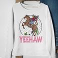 Vintage Yeehaw Howdy Rodeo Western Country Southern Cowgirl Sweatshirt Gifts for Old Women