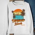 Virginia Beach Virginia Summer Vacation Palm Trees Sunset Vacation Funny Gifts Sweatshirt Gifts for Old Women