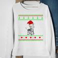 Zebra Ugly Christmas Sweater Sweatshirt Gifts for Old Women