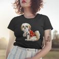 I Love Mom Tattoo Shih Tzu Mom Funny Mothers Day Gifts Women T-shirt Gifts for Her