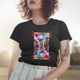 King Of Hearts | Funny Halloween Costume | Poker Women T-shirt Gifts for Her