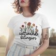 Cultivando Bilingues Dual Language Crew Bilingual Teacher Women T-shirt Gifts for Her