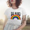 Rainbow Be Kind Movement Gay Pride Month 2023 Lgbtq Women T-shirt Gifts for Her