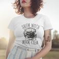 Salem Witch Book Club Skull Halloween Librarian Book Lovers Salem Funny Gifts Women T-shirt Gifts for Her