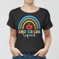 2Nd Grade Squad Back To School Rainbow Teachers Women T-shirt