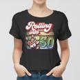 Bowling Party Rolling Into 50 Bowling Birthday Women T-shirt