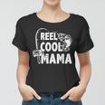 Family Lover Reel Cool Mama Fishing Fisher Fisherman Gift For Women Women T-shirt
