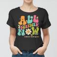 Groovy All Together Now Summer Reading 2023 Librarian Book Women T-shirt