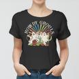 Howdy Ghouls Retro Sunshine Funny Ghosts Halloween Western Halloween Funny Gifts Women T-shirt