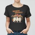 Howdy Ghouls Western Country Cowgirl Halloween Spooky Season Women T-shirt