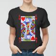 King Of Hearts | Funny Halloween Costume | Poker Women T-shirt
