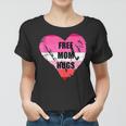 Lgbtq Lesbian Flag Free Mom Hugs Women T-shirt