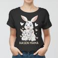 Rabbit Mum Design Cute Bunny Outfit For Girls Gift For Women Women T-shirt