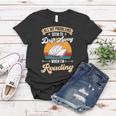 All My Problems Seem To Drift Away When Im Reading Reading Funny Designs Funny Gifts Women T-shirt Unique Gifts