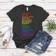 Gay Pride Science Is Real Black Lives Matter Rights Women T-shirt Unique Gifts