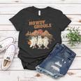 Howdy Ghouls Western Country Cowgirl Halloween Spooky Season Women T-shirt Unique Gifts
