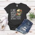 I Like Murder Shows Comfy Clothes And Maybe 3 People Novelty Women T-shirt Unique Gifts
