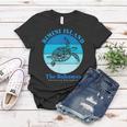 Sea Turtle Bimini Island Bahamas Ocean Women T-shirt Funny Gifts