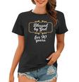 Blessed By God For 90 Years 90Th Birthday Vintage Women T-shirt