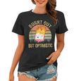 Burnt Out But Optimistic - Retro Vintage Sunset Women T-shirt